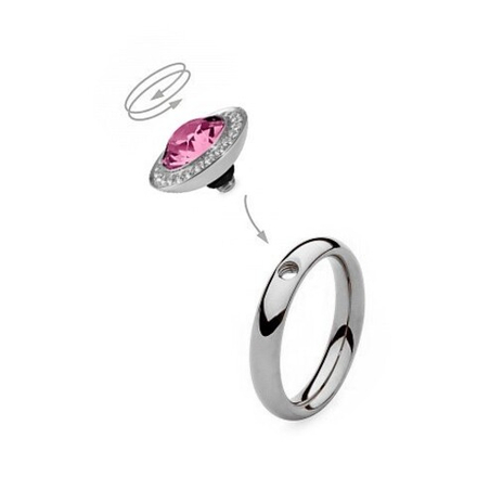 Шарм Qudo Tondo Deluxe Rose 647041 R/S