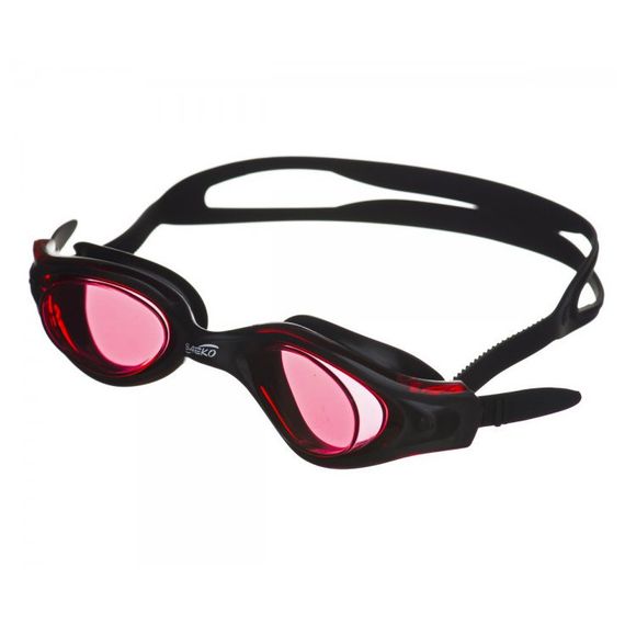 Очки для плавания Saeko Leader Red Красные с розовыми линзами