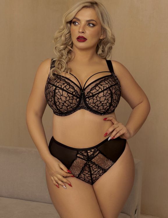 Kris Line PANTHER Слипы High Waist (Черный)