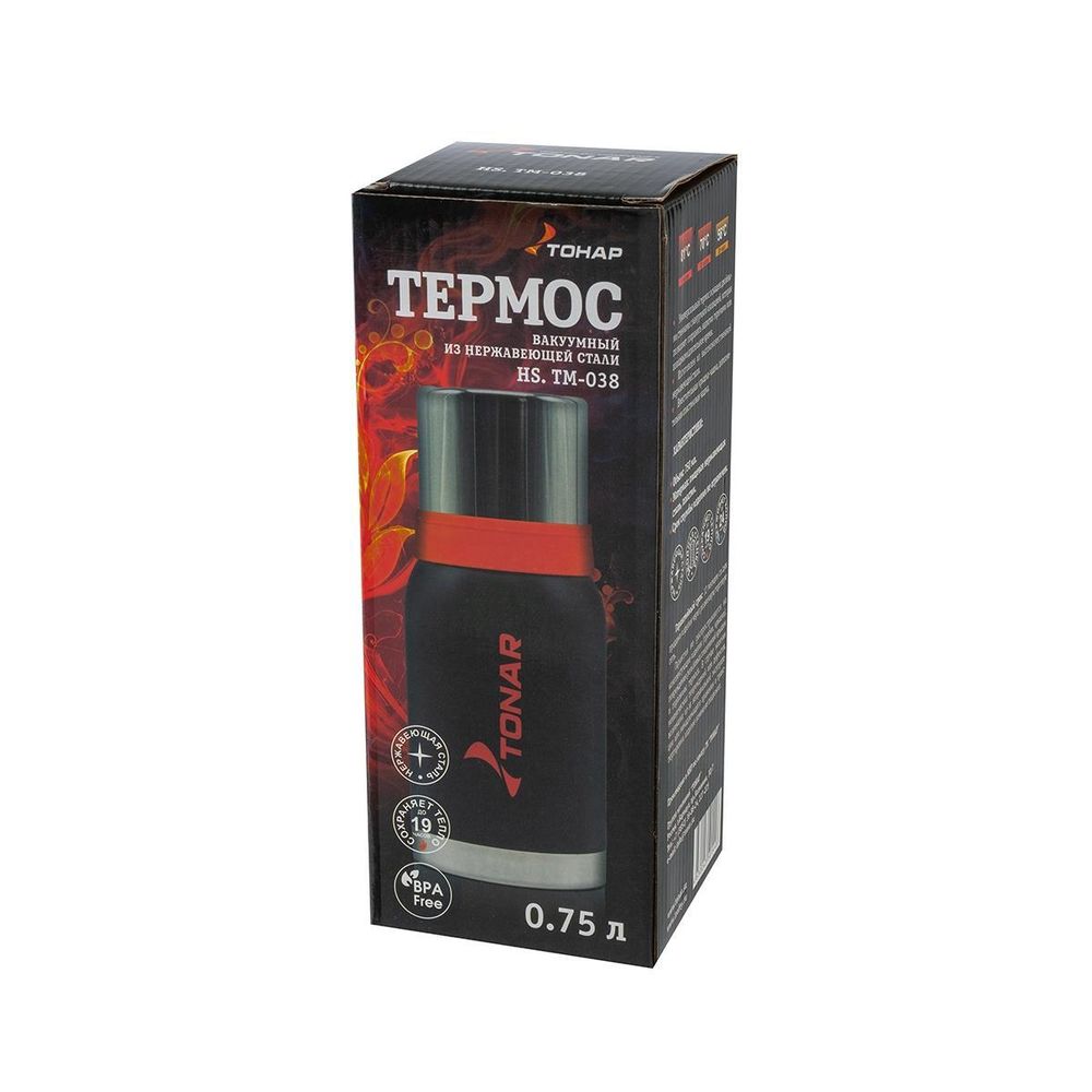 Термос HS.TM-038 750ML Тонар