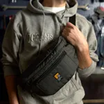 Сумка Gosha Orekhov поясная Go Refrigi Waves Waist темно-серая