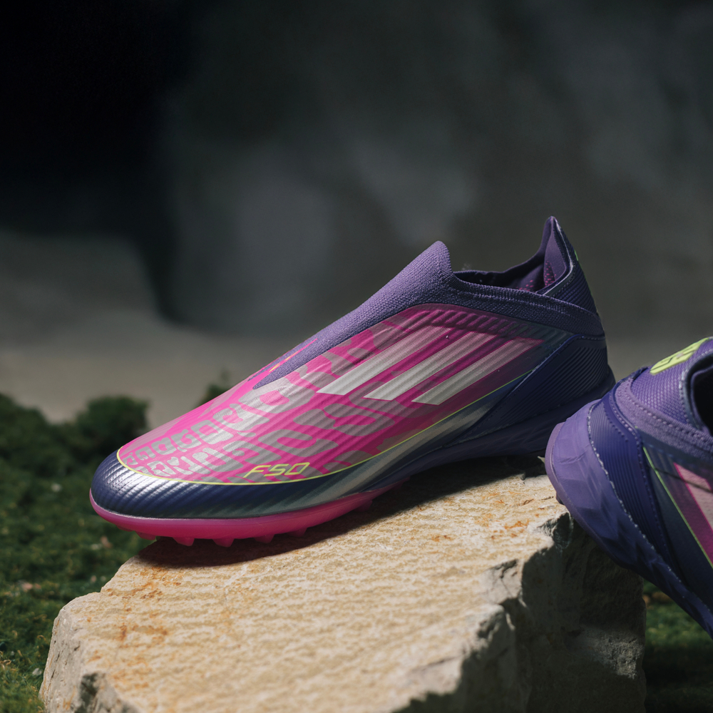 TF / Adidas F 50 / Purple White Lucid Lemon LY