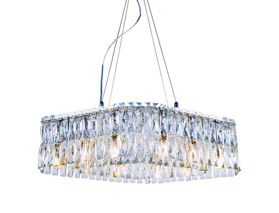 5637R/10A CHROME+CLEAR (1) Люстра NW