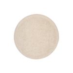 Ковер Marely круглый, белый, шерстяной, Ø 200 см