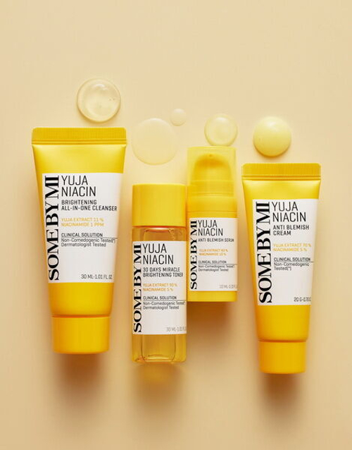 Набор миниатюр для осветления кожи Some By Mi Yuja Niacin Anti Blemish Starter Kit Edition
