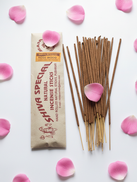 ROSE WOOD индийские благовония-палочки (Shiva Special)