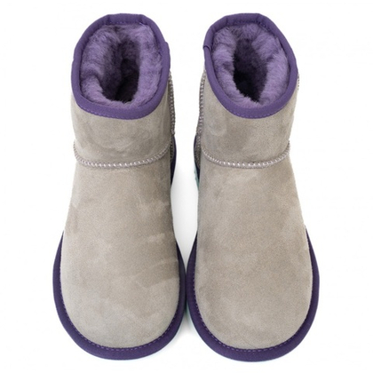 UGG Classic Mini II Grey-Aqua