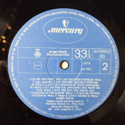 Винтажная виниловая пластинка LP Barry White The Collection (Югославия 1989) Let The Music Play