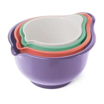 Миска для миксера Мадена набор 1.4л, 1.9л, 2.6л, 3.6л С439 (комплект 8 шт)