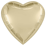 Шар фольгированный Сердце 90 см (Золотой)
