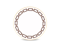 Тарелка подстановочная Catene Ebano (31 см)