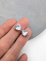 Бусина разделительная сердце 9мм