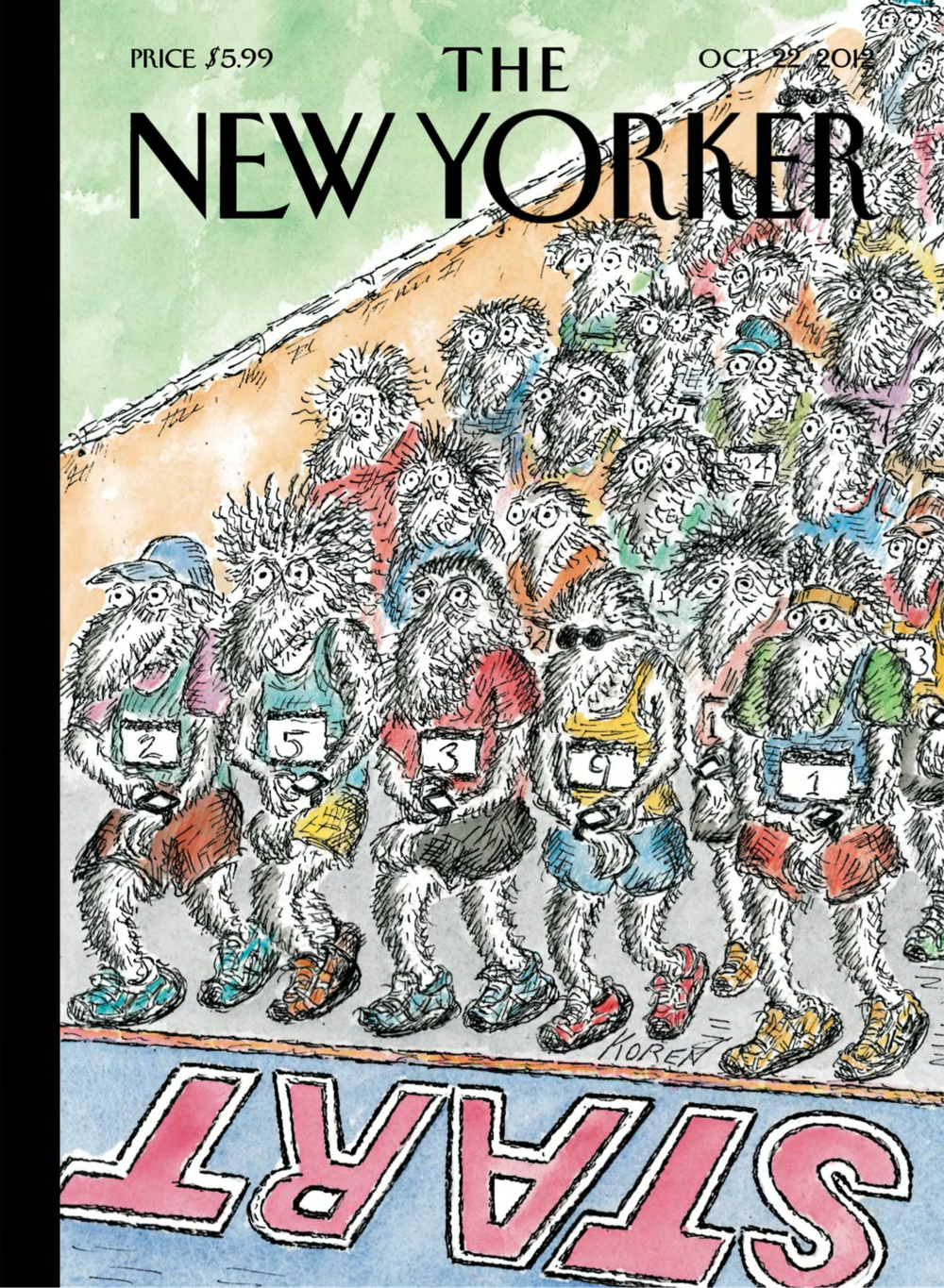 Журнал The New Yorker 22-10-2012