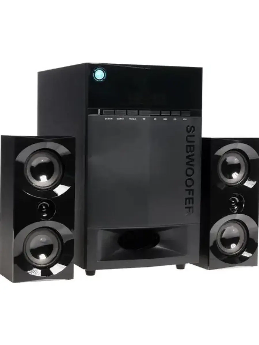 Колонки 2.1 AP-230 BLACK 15 Вт, питание от сети 220В