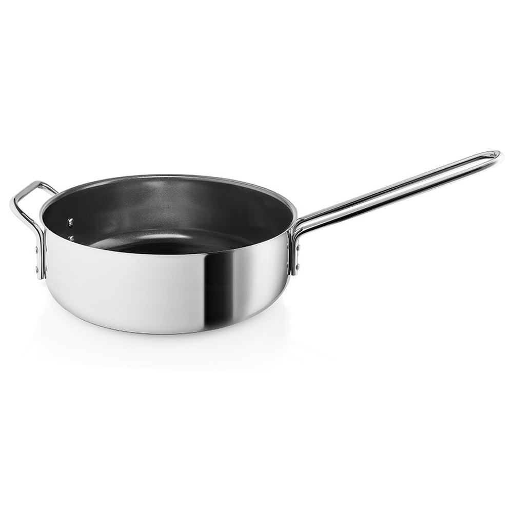 Сотейник stainless steel с керамическим покрытием, D24 см, 3,1 л