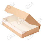 Контейнеры на вынос ECO TABOX 1000 PRO склеенные с окном 200*120*40 мм