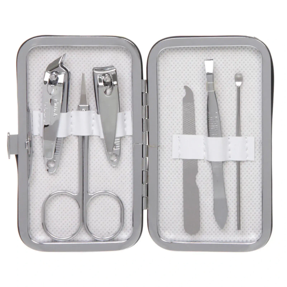 Набор для маникюра в футляре 6 предметов «Корги - пушистики!»,11*6,5см