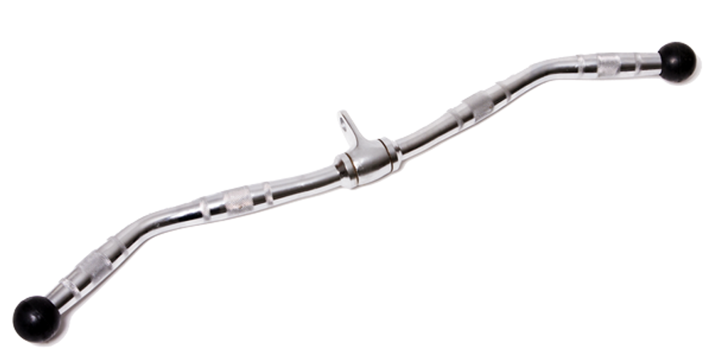 Рукоятка для тяги за голову изогнутая с ограничителями