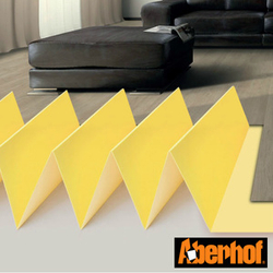 Подложка-гармошка для ламината Aberhof жёлтая 1050x500x2мм