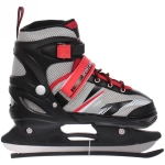 Коньки раздвижные, ледовые с роликовым блоком Sportage FIT101 Dual (размер 34-38)