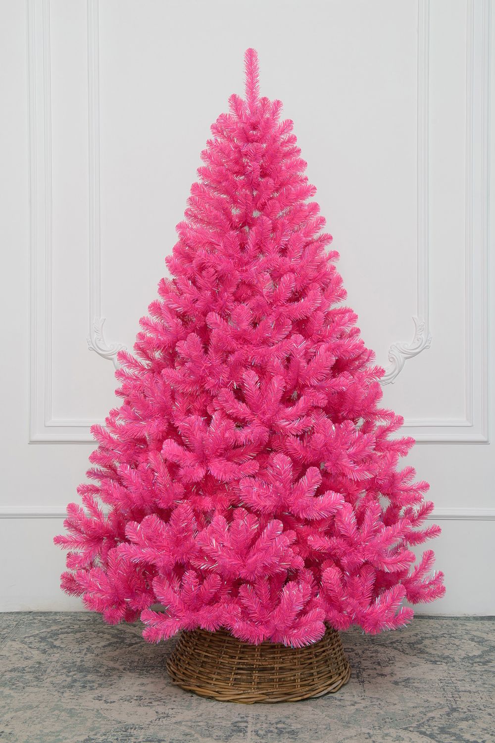ель розовая "Фуксия" цветная елка пвх