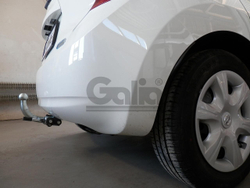 Оцинкованный фаркоп на Nissan Note 2013-2020 (без электрики), Galia N057A