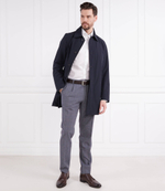 Брюки H-Genius-Pleat-232 BOSS BLACK - темно-синий(50489440)