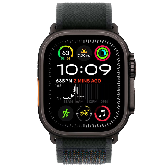 Умные часы Apple Watch Ultra 2 49 мм Black Titanium Trail Loop Black