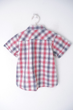 Рубашка H&M в клетку на 6-7 лет