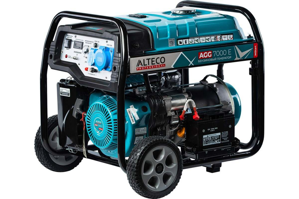 Бензиновый генератор Alteco Professional AGG 7000Е Mstart