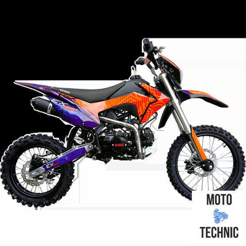 Питбайк BSE EX125 17/14 Blue Orange Ant (020)