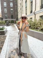 Комбинированный тренч London Style
