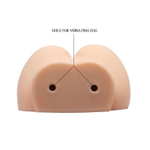 Вагина и анус с вибрацией Crazy Bull Busty Butt (Цвет: телесный)