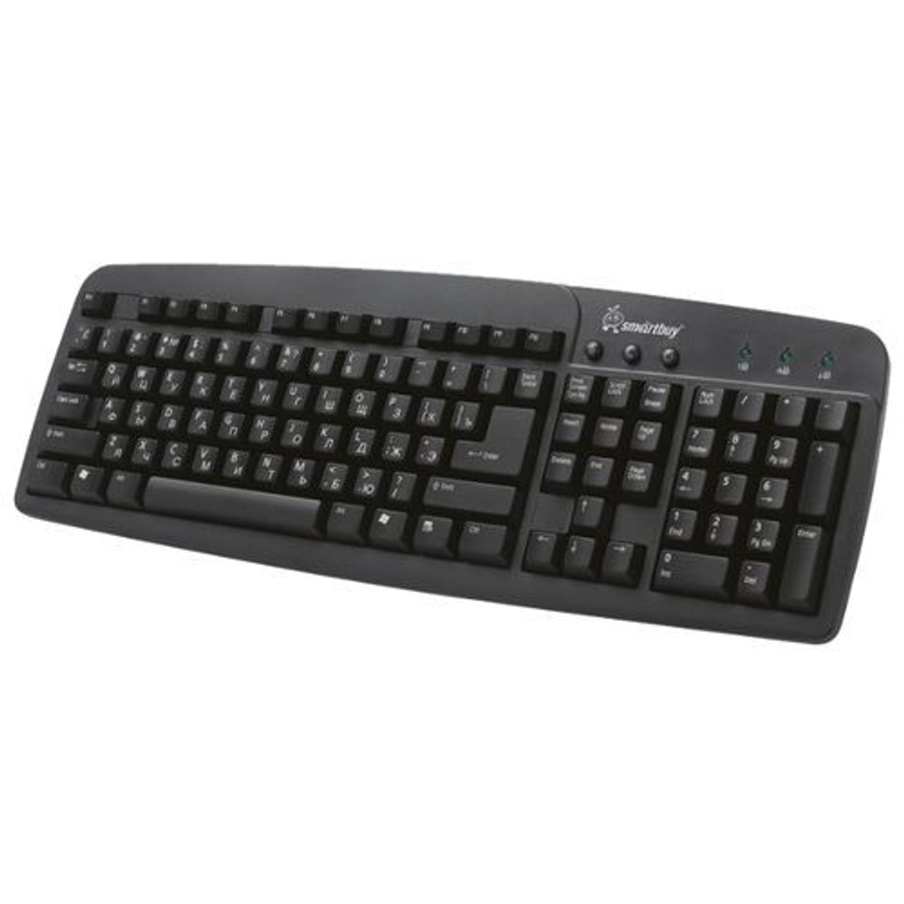 Клавиатура проводная SmartBuy 108 USB (черный) (SBK-108U-K)