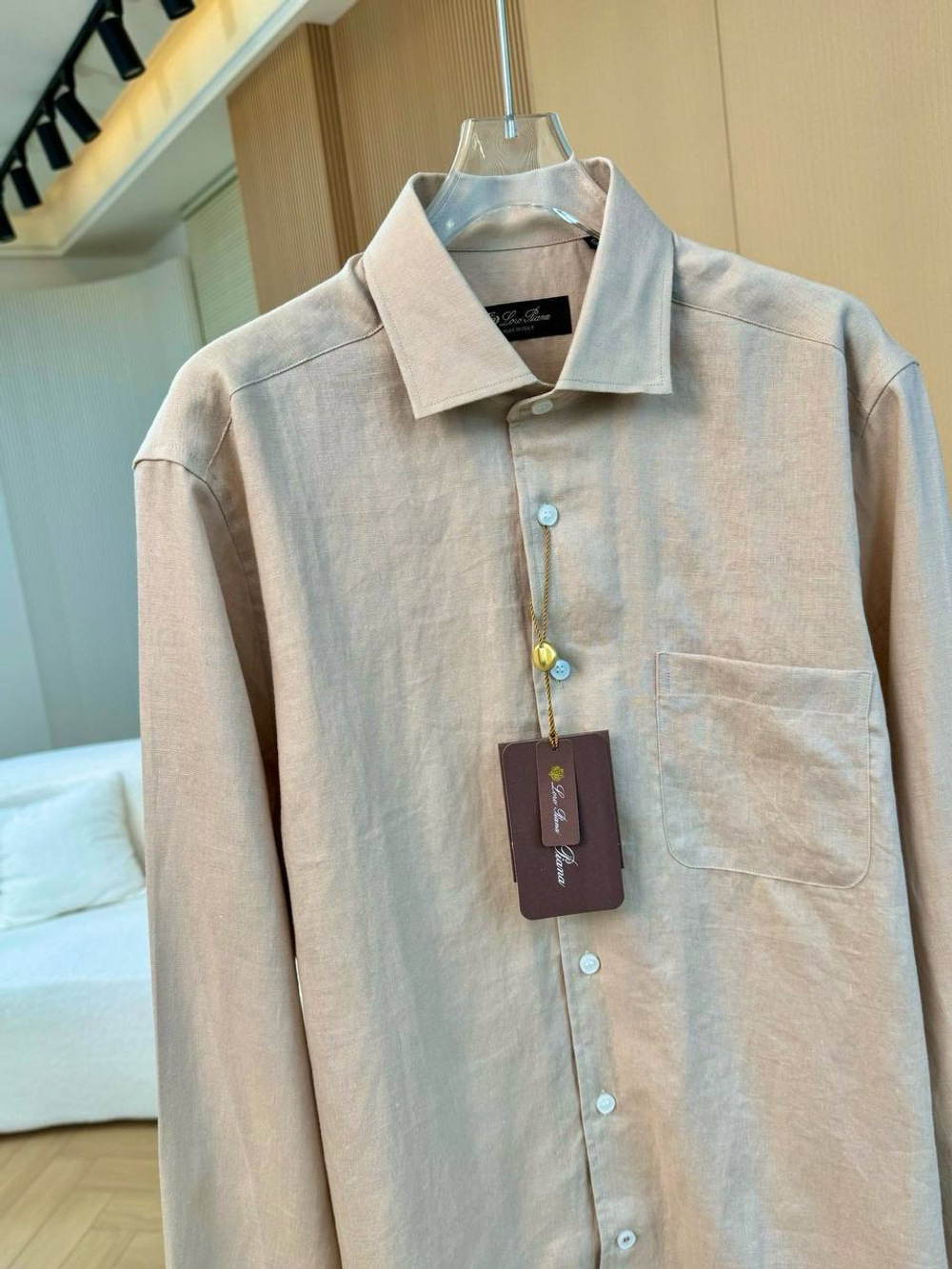 Льняная рубашка Loro Piana
