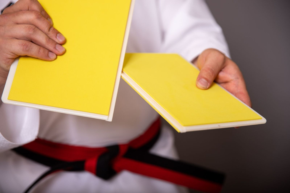 Доска для разбивания многоразовая желтая 5 мм