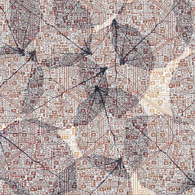 Микролистья-микросхемы.