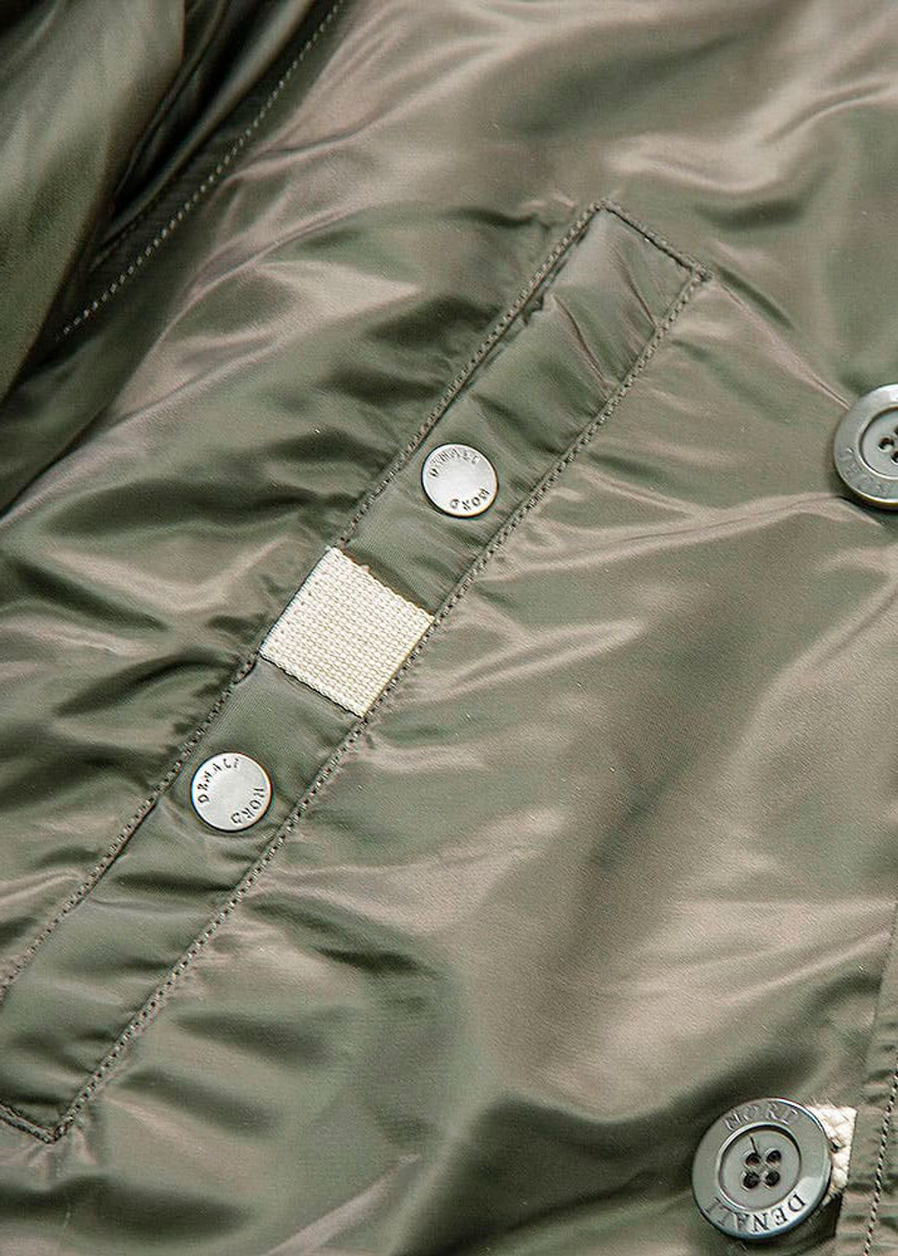 Куртка зимняя мужская Denali Husky Military (т. олива - beluga)