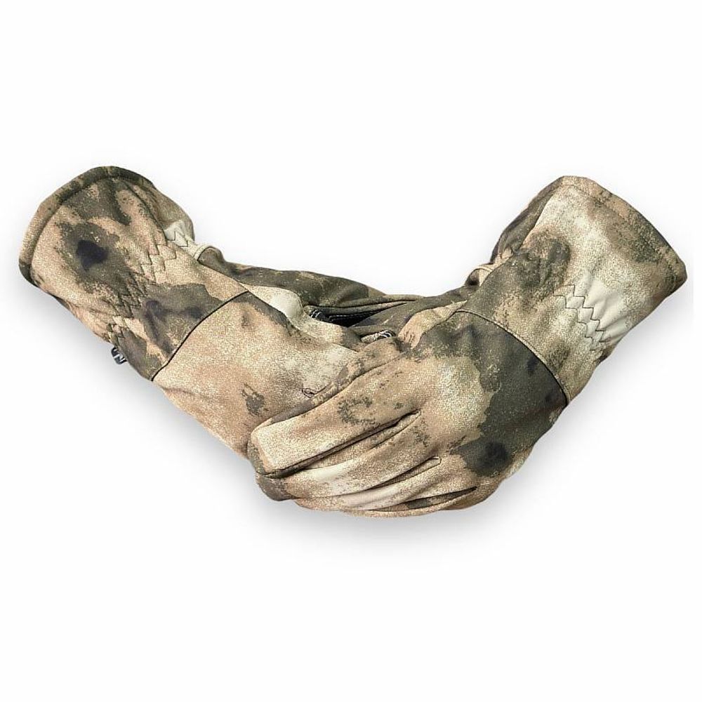 Зимние тактические перчатки Soft Shell атака