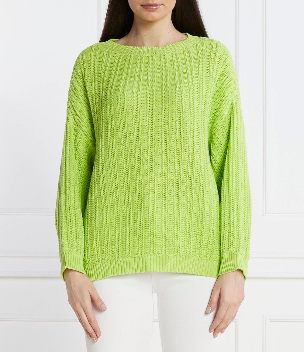 Свитер MAGLIA Liviana Conti - лимонный(F4SB55)