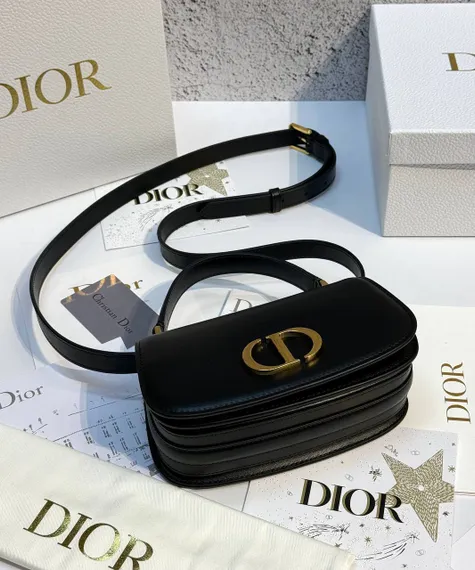 Сумка Dior 30 Montaigne Avenue Top Handle, черный