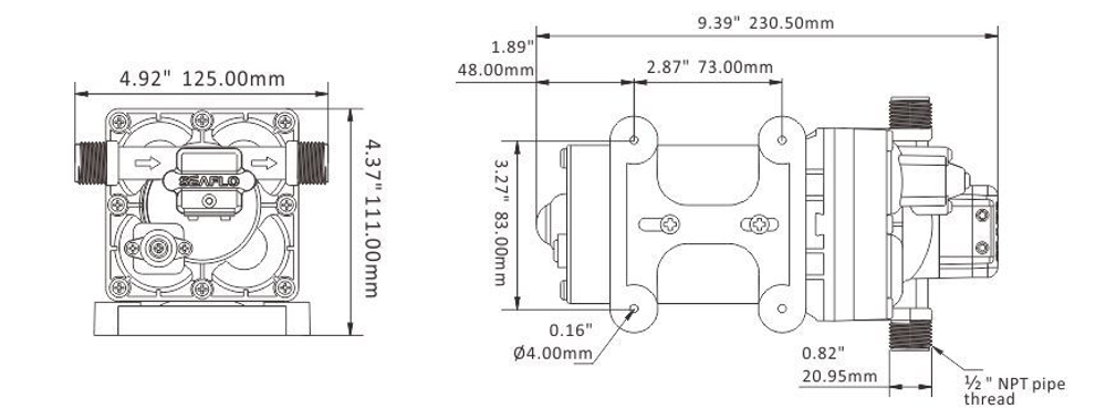 Комплект мойки SFWP1-040-055-42A