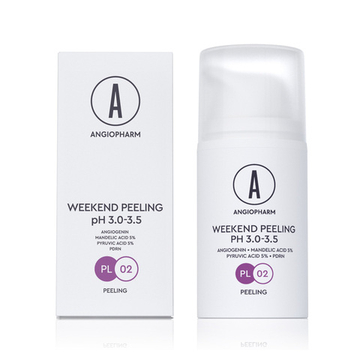 ANGIOPHARM ПИЛИНГ ВЫХОДНОГО ДНЯ С ПДРН, 15 мл. | WEEKEND PEELING pH 3.0–3.5