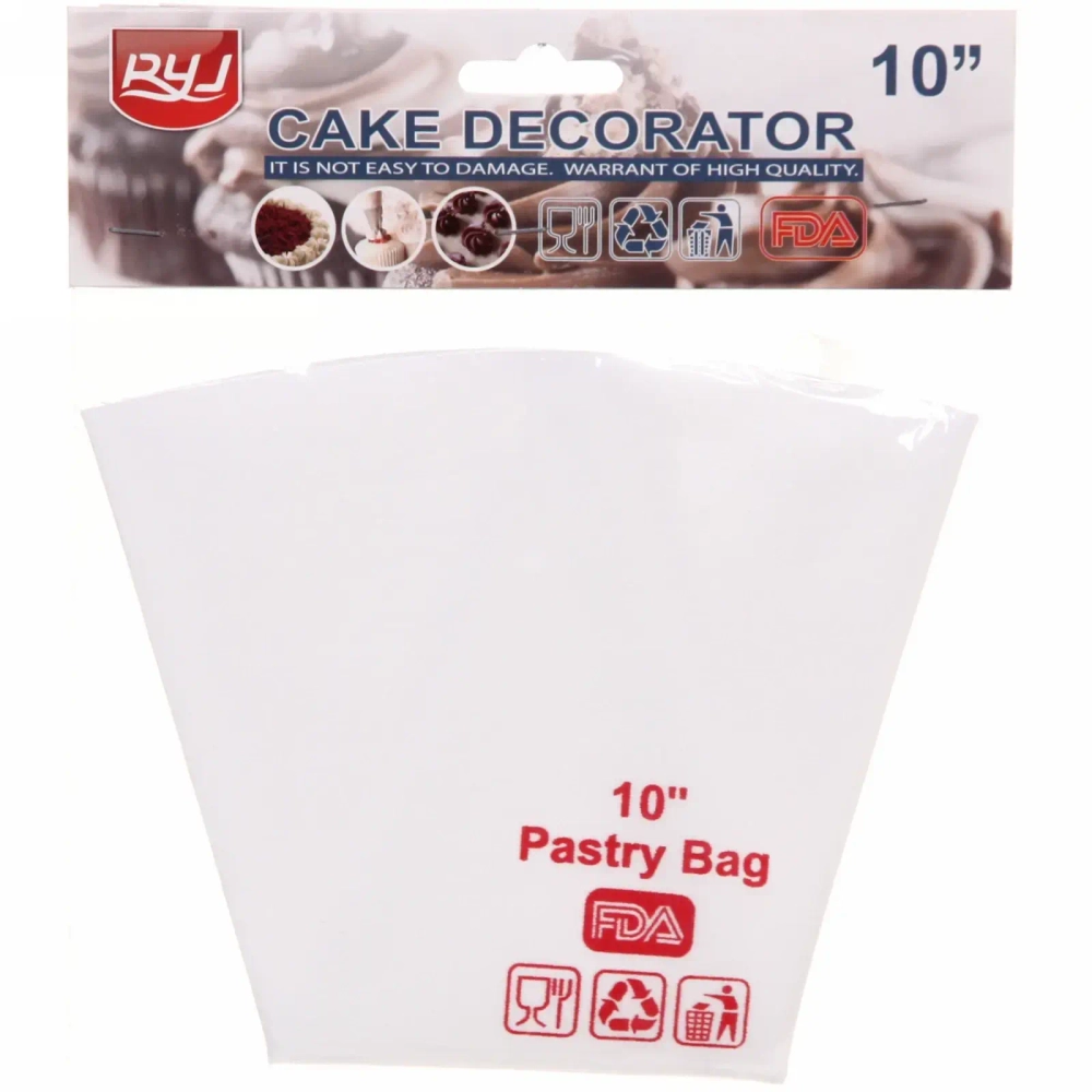 Кондитерский мешок 16*25см белый