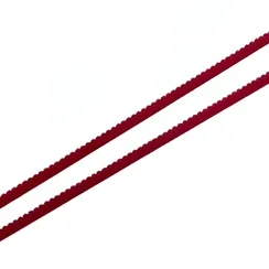 Резинка отделочная темно-красная 10 мм (цв. 101), 641/10