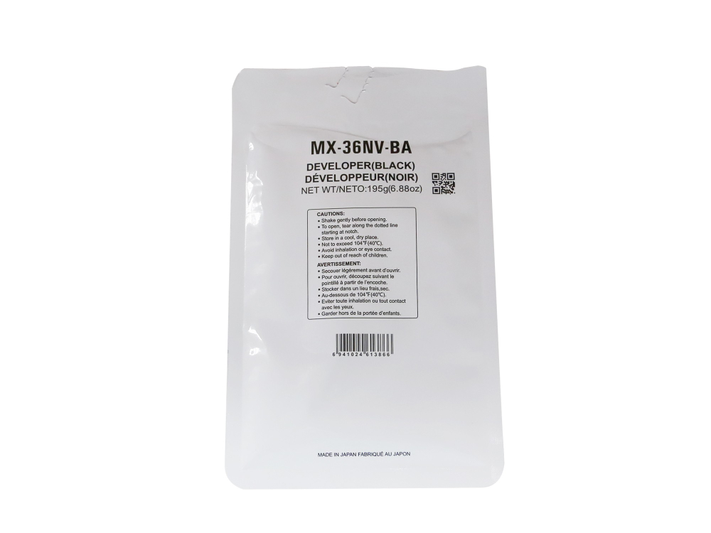 Девелопер MX-36GVBA для SHARP MX-2310U/2610N/2640N/3115N/3610N (CET) Black, 195г, 100000 стр., CET171023