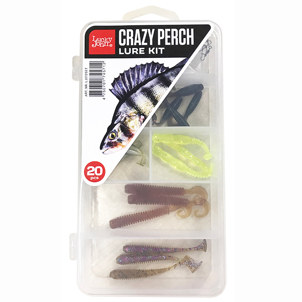 Комплект приманки и оснастки Lucky John CRAZY PERCH SET