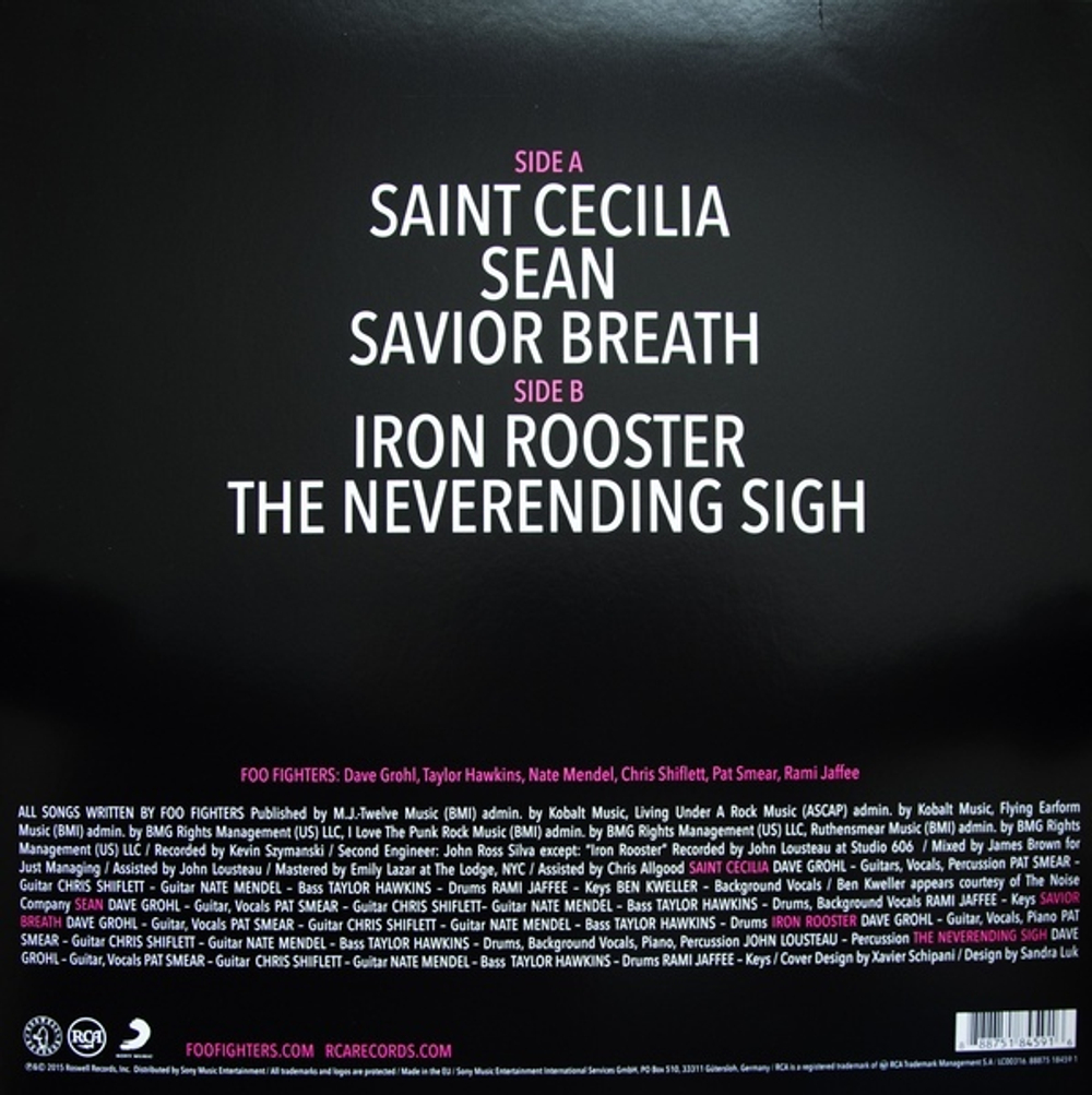 Foo Fighters / Saint Cecilia EP (12" Vinyl EP)