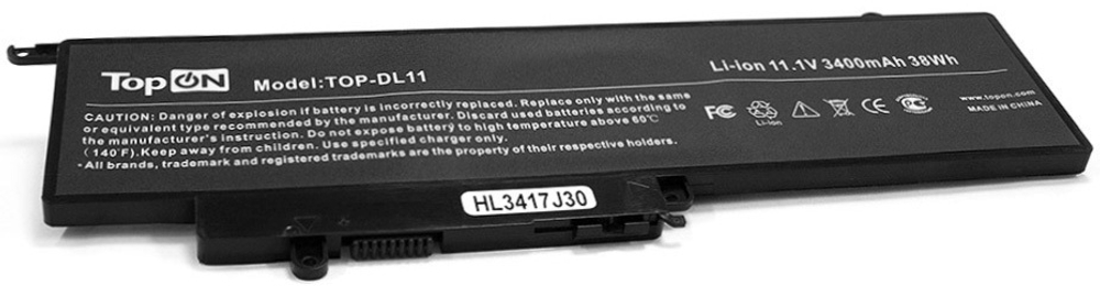 Аккумулятор для ноутбука Dell TopOn TOP-DL11