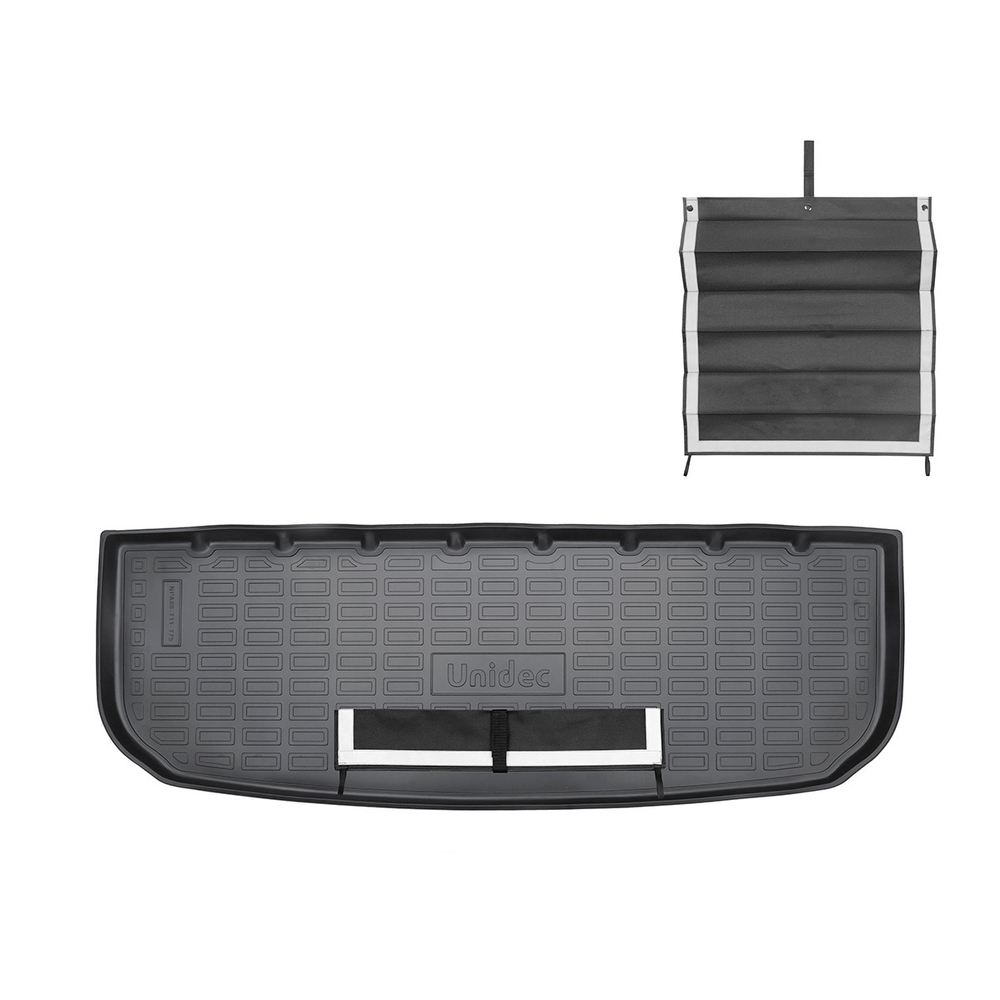 Коврик в багажник Norplast для Chery Tiggo 8 L 2024-, Черный, разложенный 3 ряд, арт.NPA00-T11-775-2-AP